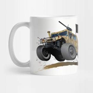 Cartoon jeep Mug